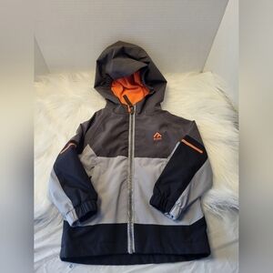 Black Mountain Kids' Orange Hooded Jacket, Size 18 Months